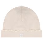 Baby Boys Beige Teddy Bear Babygrow Set, 2, hi-res