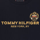 Boys Navy Blue Logo T-Shirt, 1, hi-res