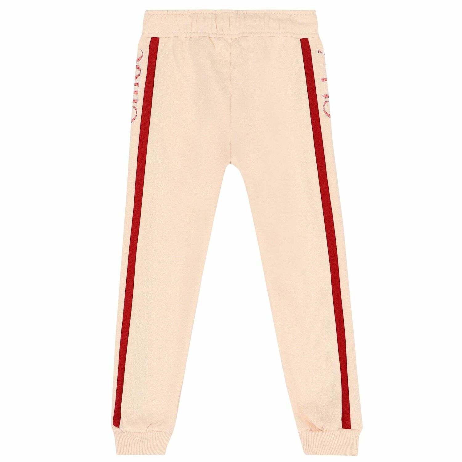 Girls Pale Pink Logo Joggers, 1, hi-res image number null