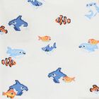 Younger Boys Blue & White T-Shirts ( 2-Pack ), 1, hi-res