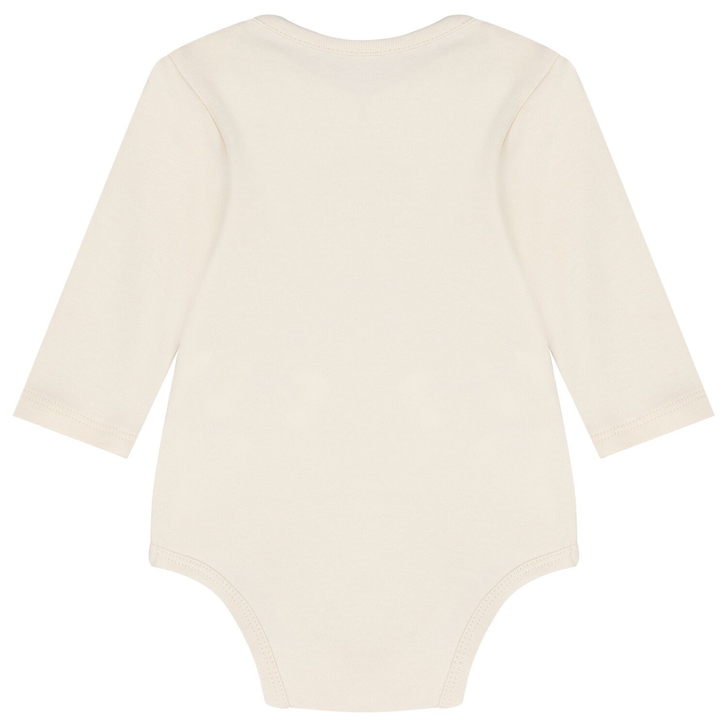 Baby Girls Ivory Polo Bear Bodysuits ( 2 Pack ), 1, hi-res