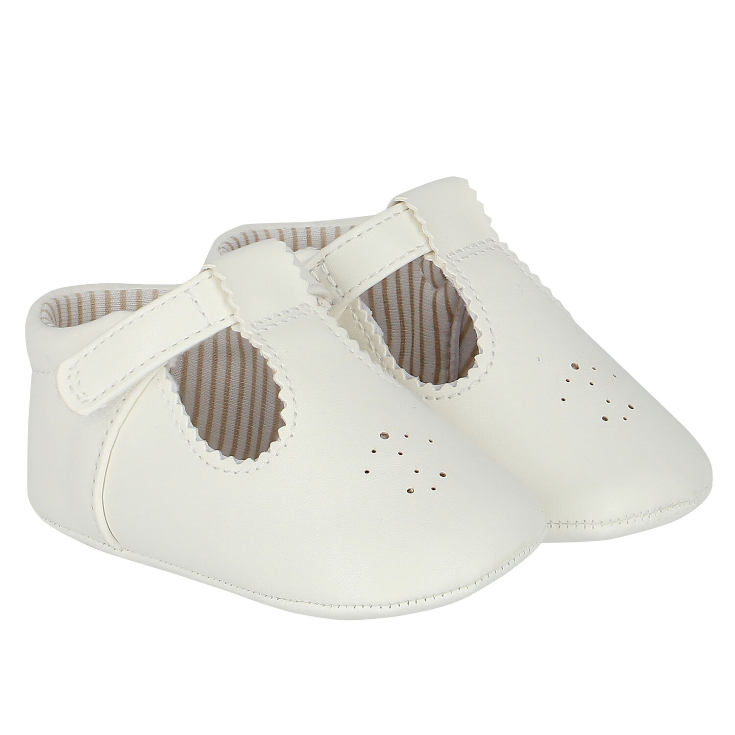 Ivory Pre Walker Baby Shoes, 1, hi-res