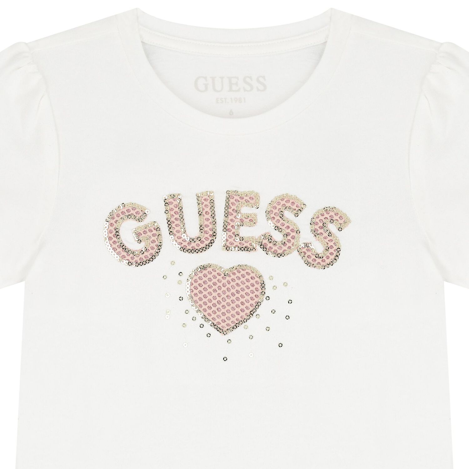 Girls White & Pink Skirt Set, 1, hi-res