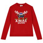 Red Reindeer Knitted Jumper, 1, hi-res