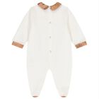 Ivory & Beige Geo Map Babygrow Gift Set , 3, hi-res