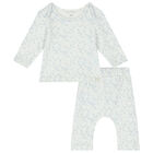 Baby Boys Ivory Tree & Sheep Pyjamas, 1, hi-res