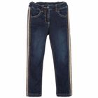 Girls Blue Jeans , 1, hi-res