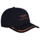 Boys Navy Blue Logo Cap, 1, hi-res