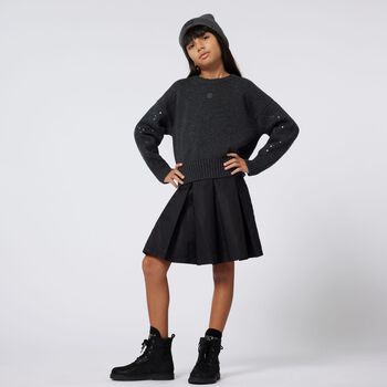 Girls Black Skirt