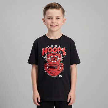 Boys Black Logo T-Shirt