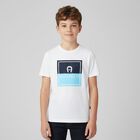 Boys White Logo T-Shirt, 2, hi-res