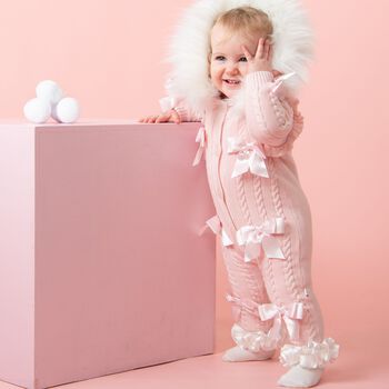 Baby Girls Ivory Ruffled Socks