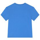 Boys Blue Logo T-Shirt, 1, hi-res