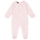 Baby Girls Pink & Ivory Barocco Babygrow Gift Set, 2, hi-res