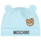 Blue Teddy Bear Logo Babygrow Gift Set, 4, hi-res