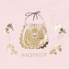 Baby Girls Pink & Gold Bag Logo Nest, 2, hi-res