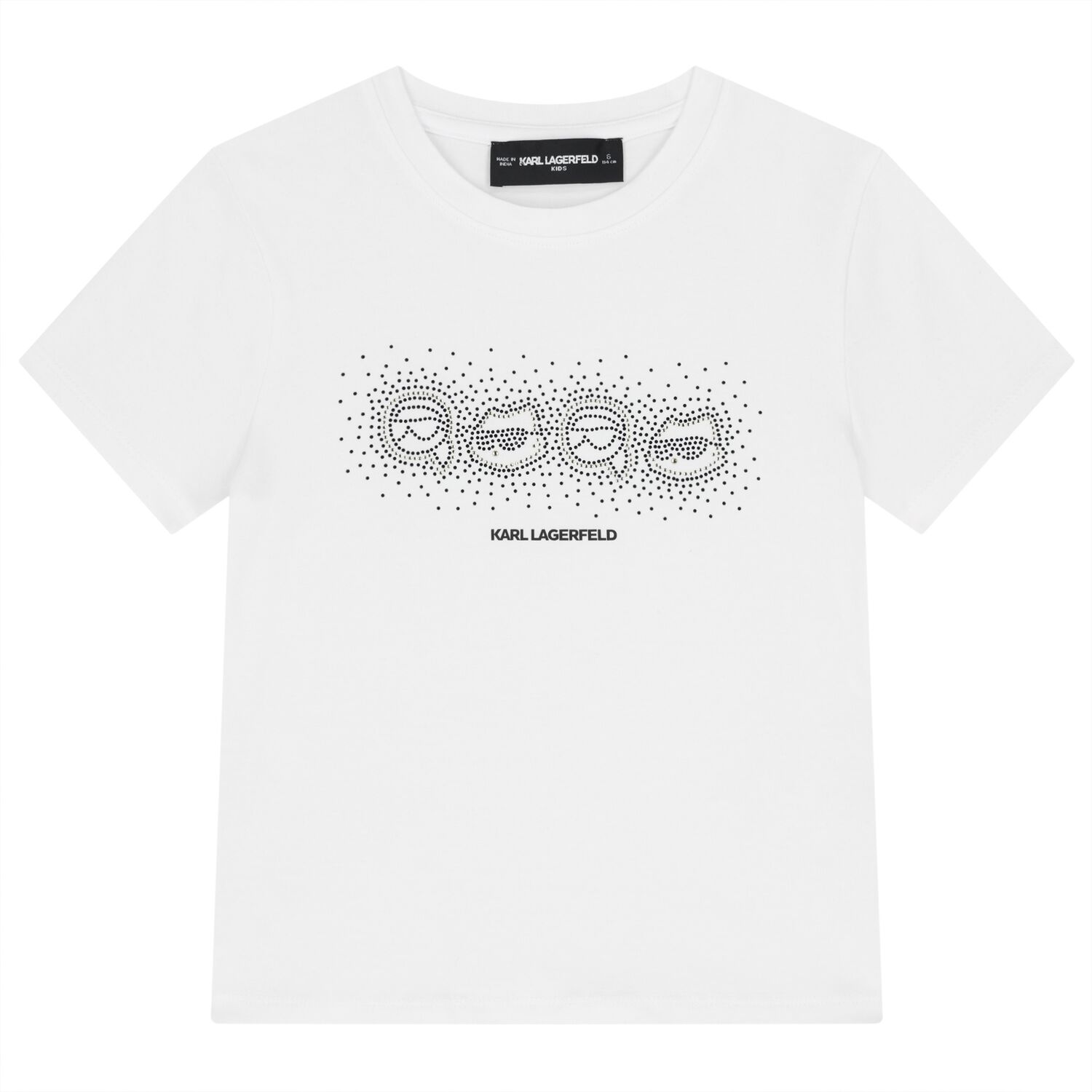 Girls Mini Me Ikonik Karl & Choupette T-Shirt, 1, hi-res