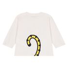 Younger Ivory Tiger Logo Long Sleeve Top, 1, hi-res