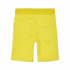 Boys Yellow Cotton Shorts, 1, hi-res