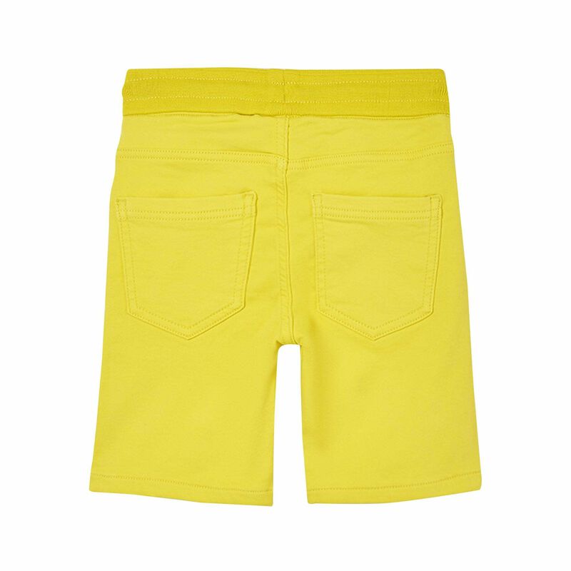 Boys Yellow Cotton Shorts, 1, hi-res image number null