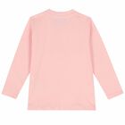 Pink Logo Long Sleeve Top, 3, hi-res