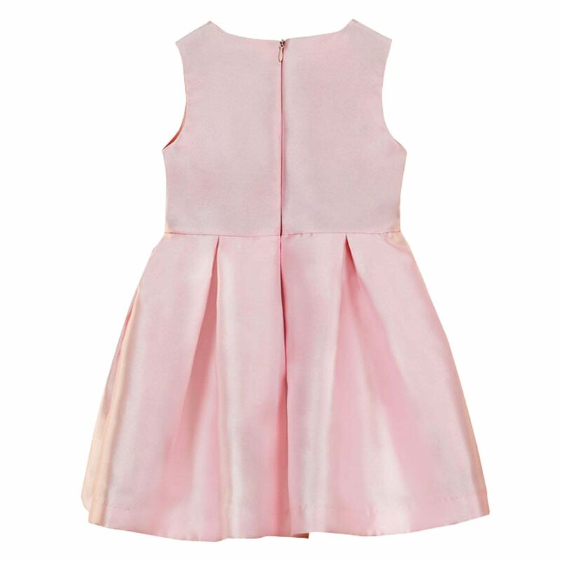 Girls Pink Flower Dress, 1, hi-res image number null