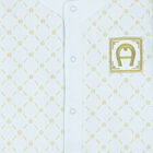 Blue Logo Babygrow, 2, hi-res