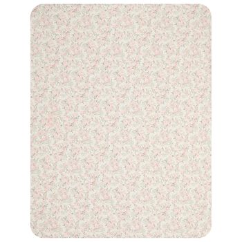 Baby Girls Pink Floral Blanket