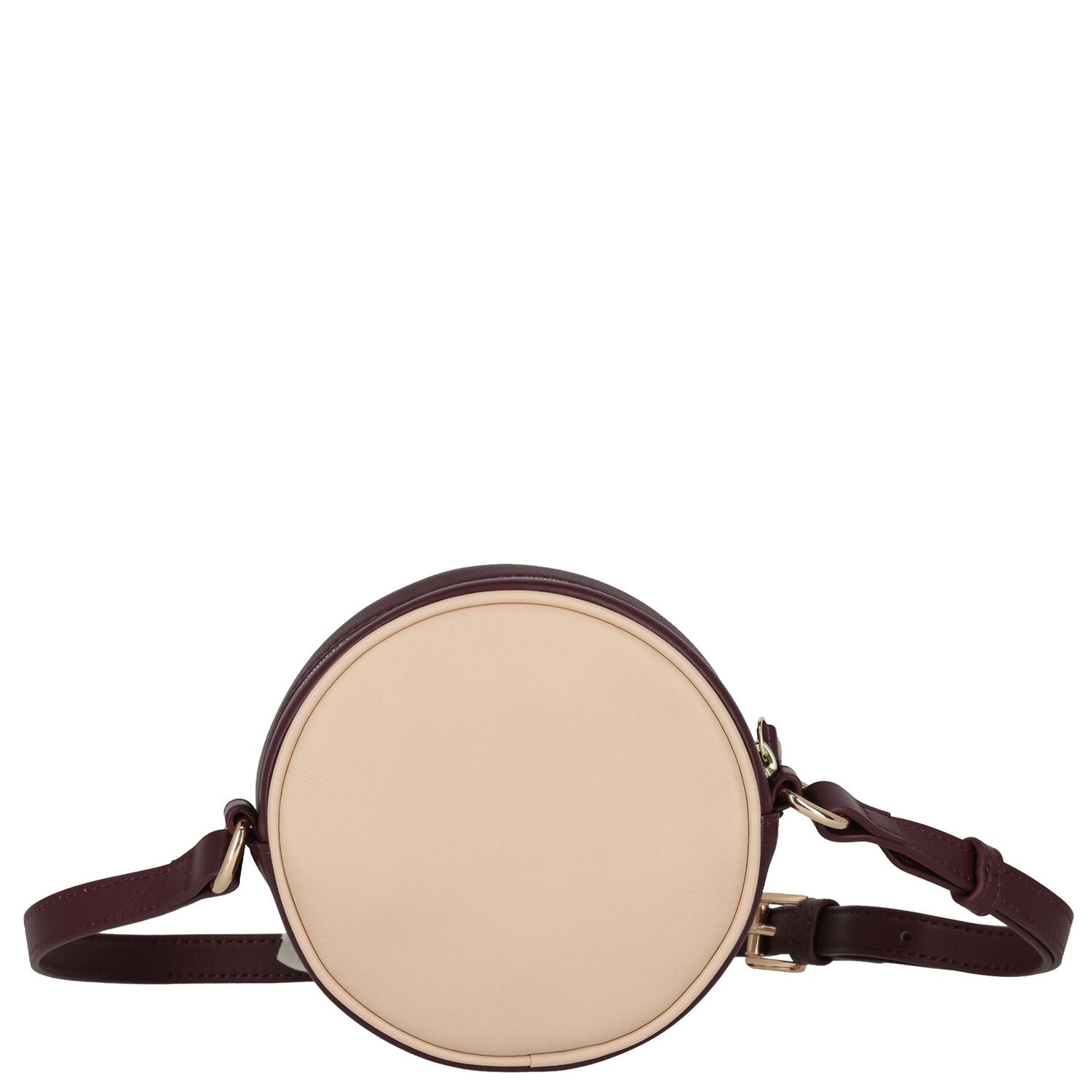 Girls Beige Horse Medal Shoulder Bag ( 13cm ), 1, hi-res