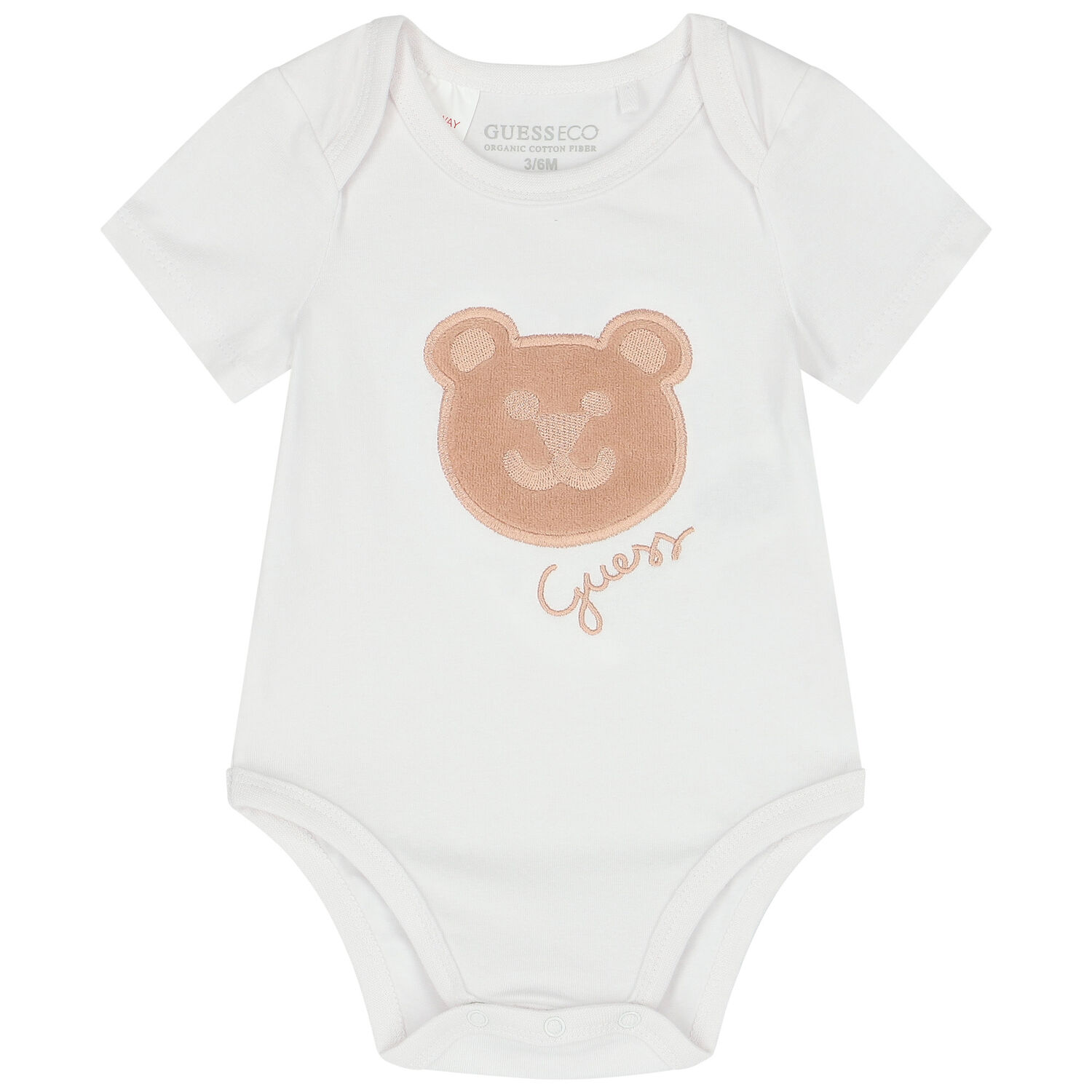 White & Beige Logo 3 Piece Tracksuit, 1, hi-res