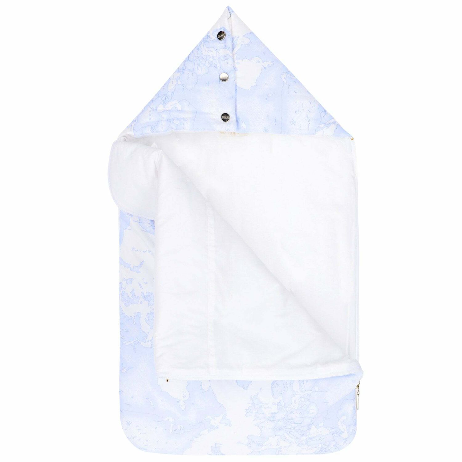 Blue Geo Map Baby Nest, 1, hi-res