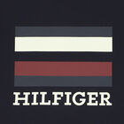 Boys Navy Blue Logo Long Sleeve Top, 1, hi-res