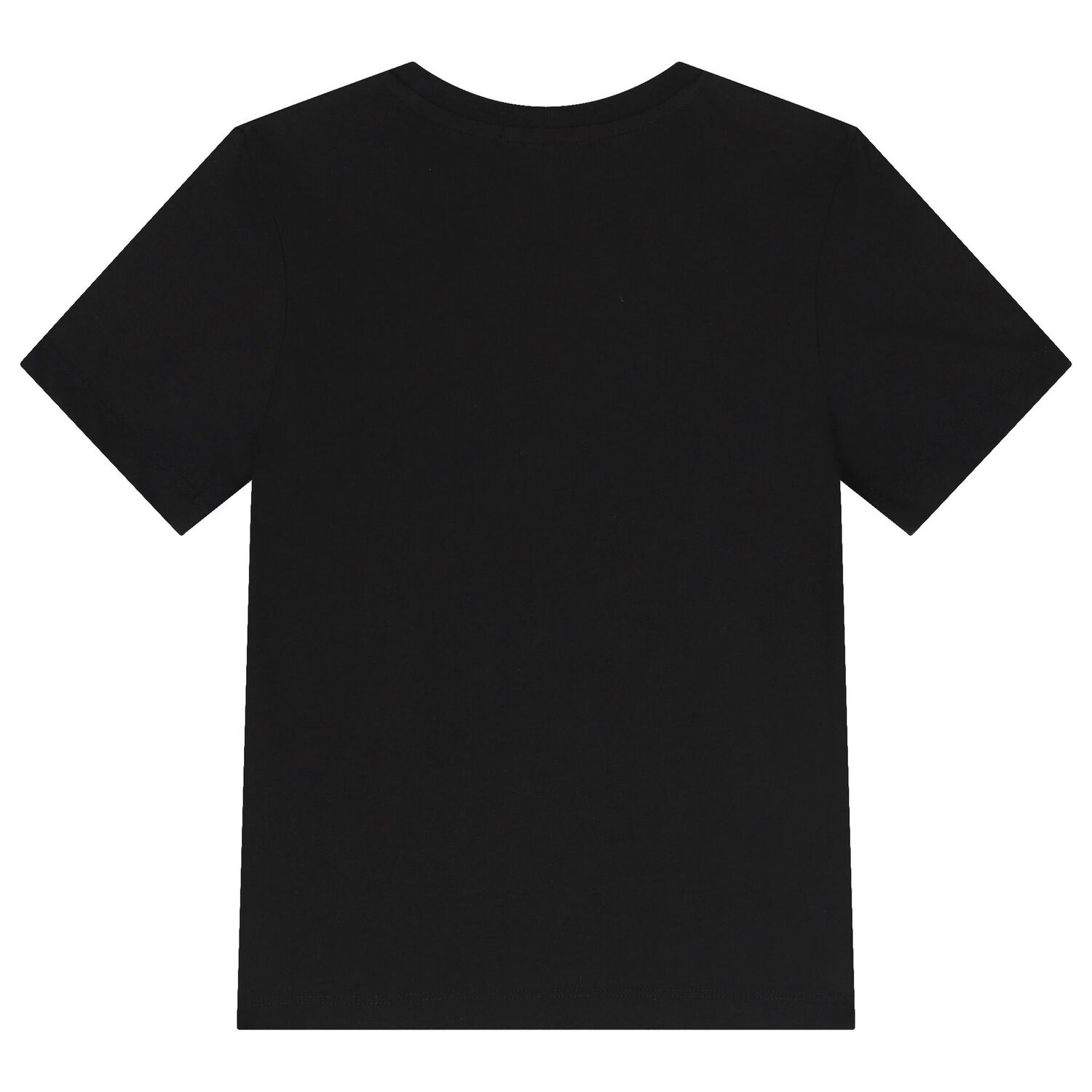 Boys Black Logo T-Shirt, 3, hi-res image number null