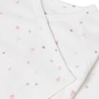 Baby Girls Ivory & Pink Babygrow Gift Set, 2, hi-res