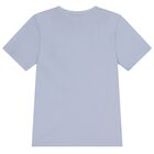 Boys Blue Logo T-Shirt, 1, hi-res