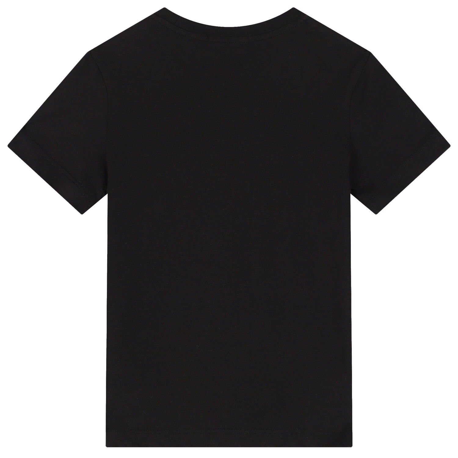 Boys Black Logo T-Shirt, 1, hi-res