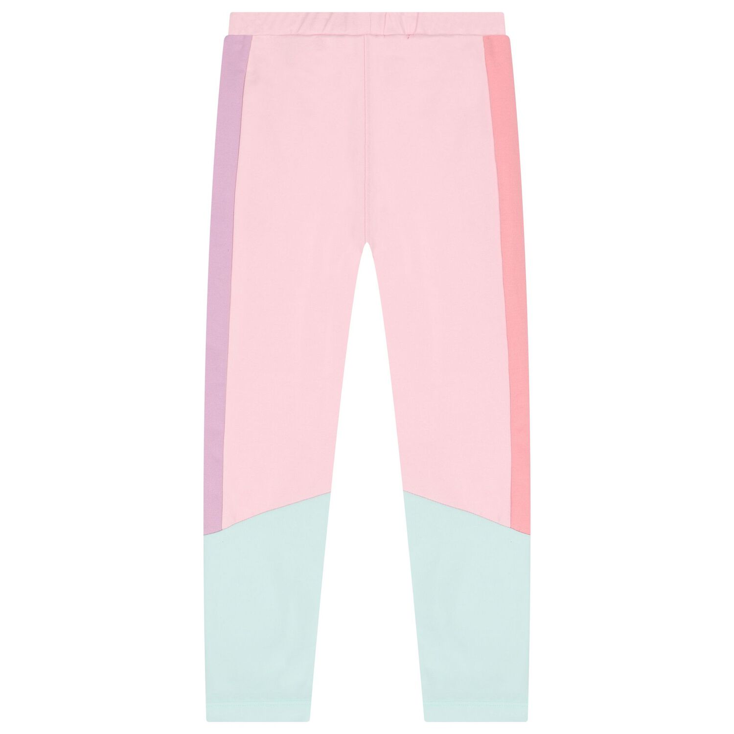 Girls Pink & Green Flower Leggings Set, 1, hi-res