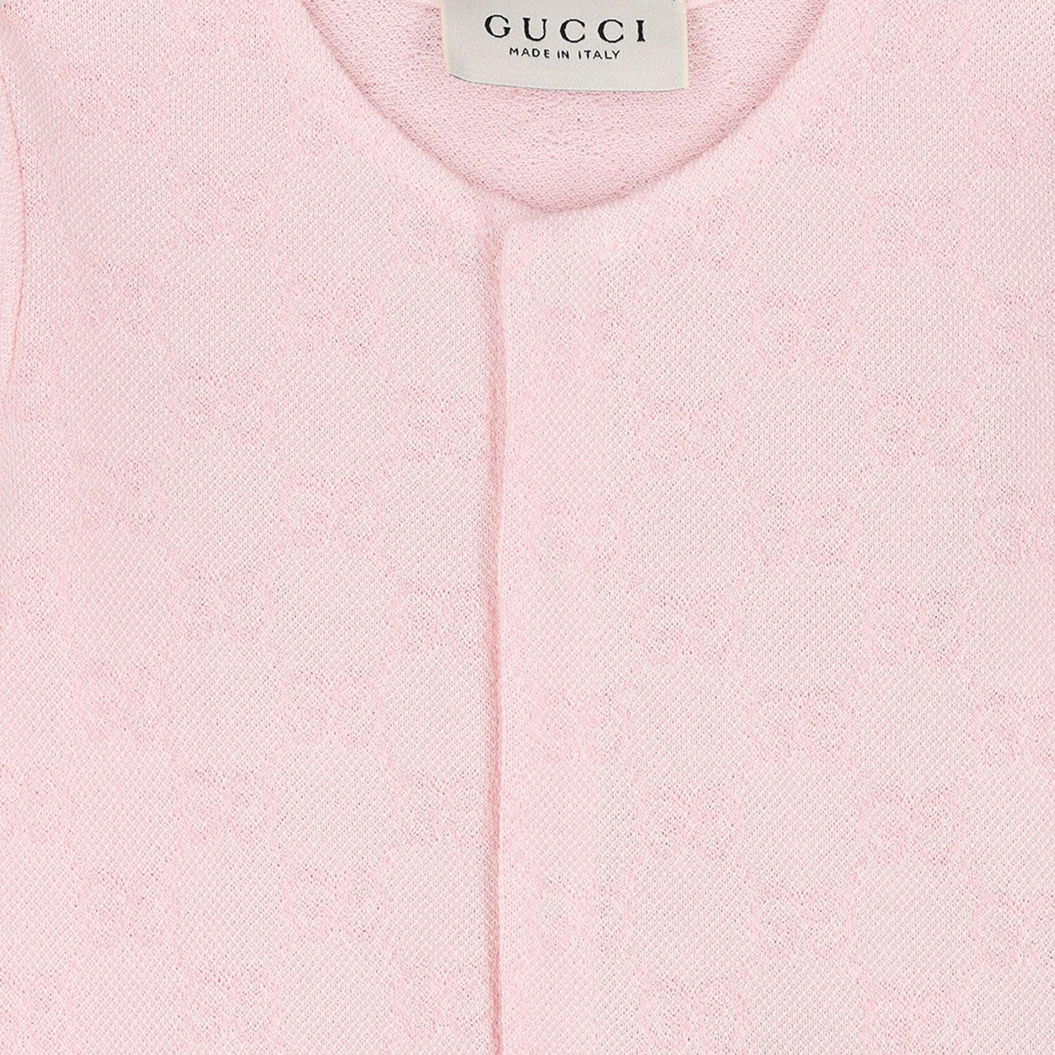 Baby Girls Pink GG Logo Romper Gift Set, 2, hi-res