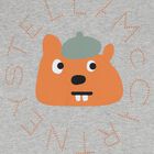 Boys Grey Squirrel Sweatshirt, 1, hi-res