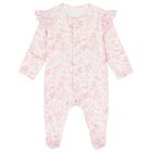 Baby Girls White & Pink Floral Babygrow Gift Set, 1, hi-res