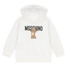 Younger White Teddy Bear Logo Tracksuit, 1, hi-res