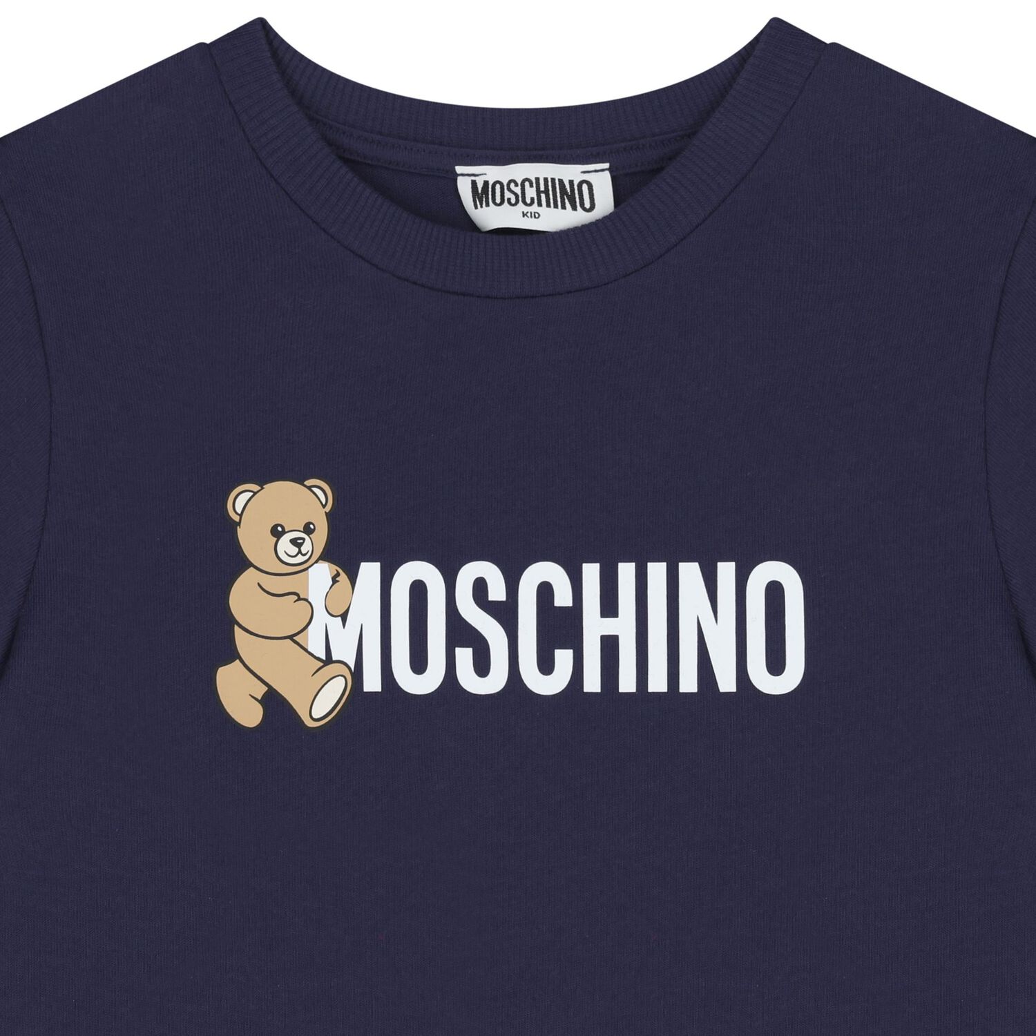 Navy Blue Teddy Bear Logo T-Shirt, 2, hi-res