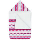 Purple & Pink Zigzag Baby Nest, 2, hi-res