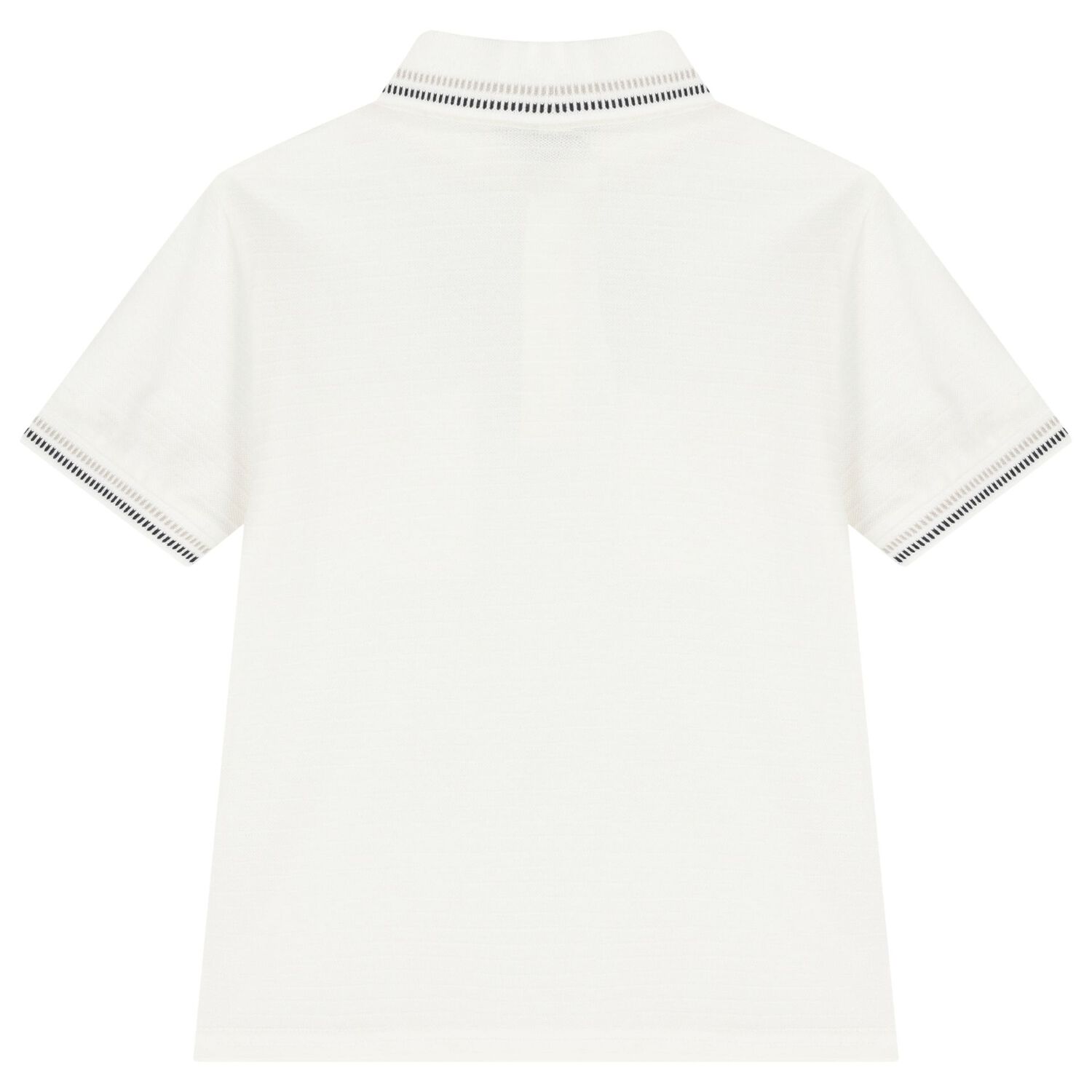 Boys White  Polo Shirt, 1, hi-res