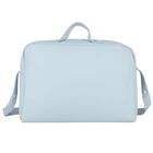 Blue Quilted Baby Changing Bag, 1, hi-res