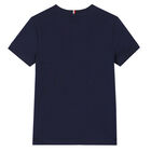 Boys Navy Logo T-Shirt, 2, hi-res
