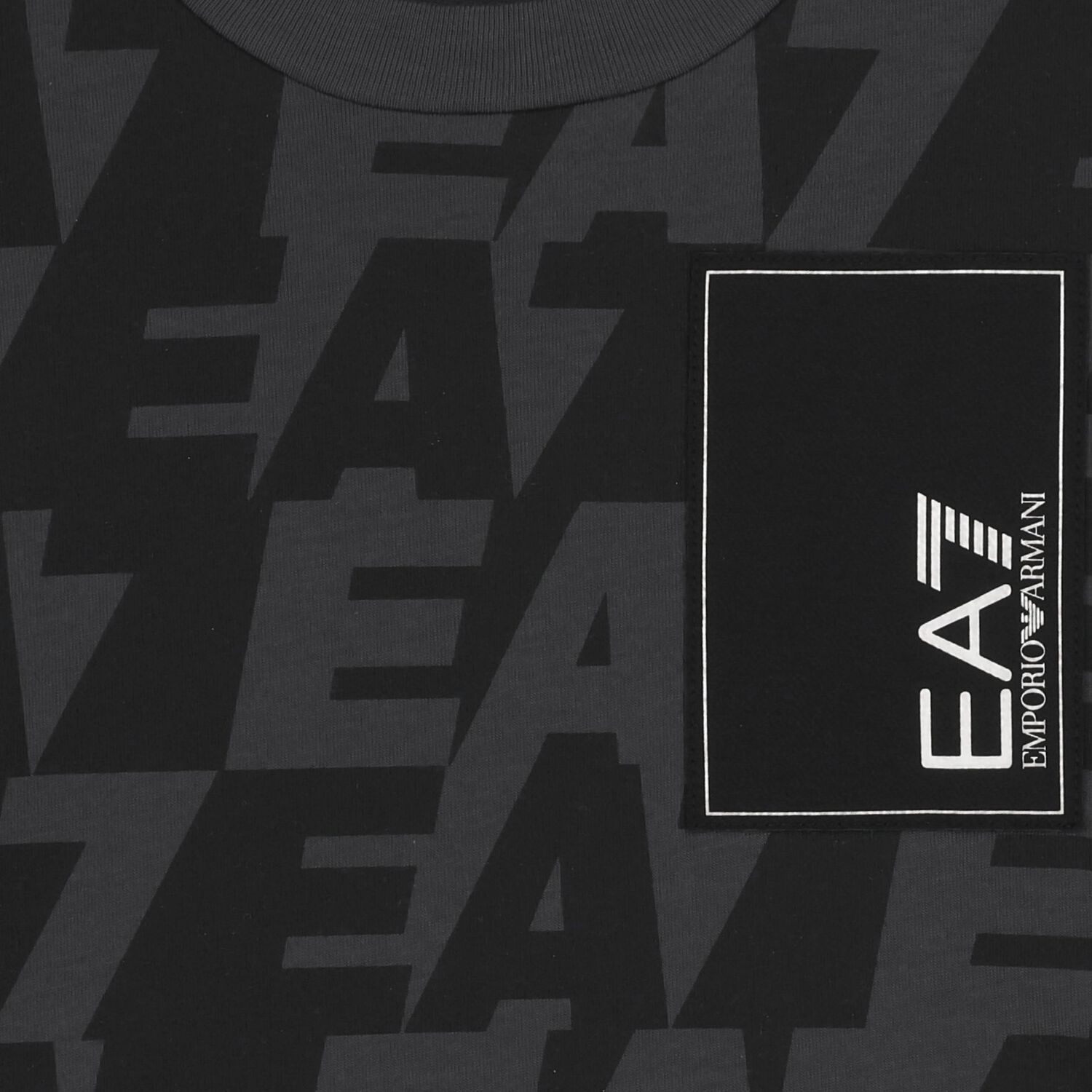 Boys Black Logo T-Shirt, 2, hi-res