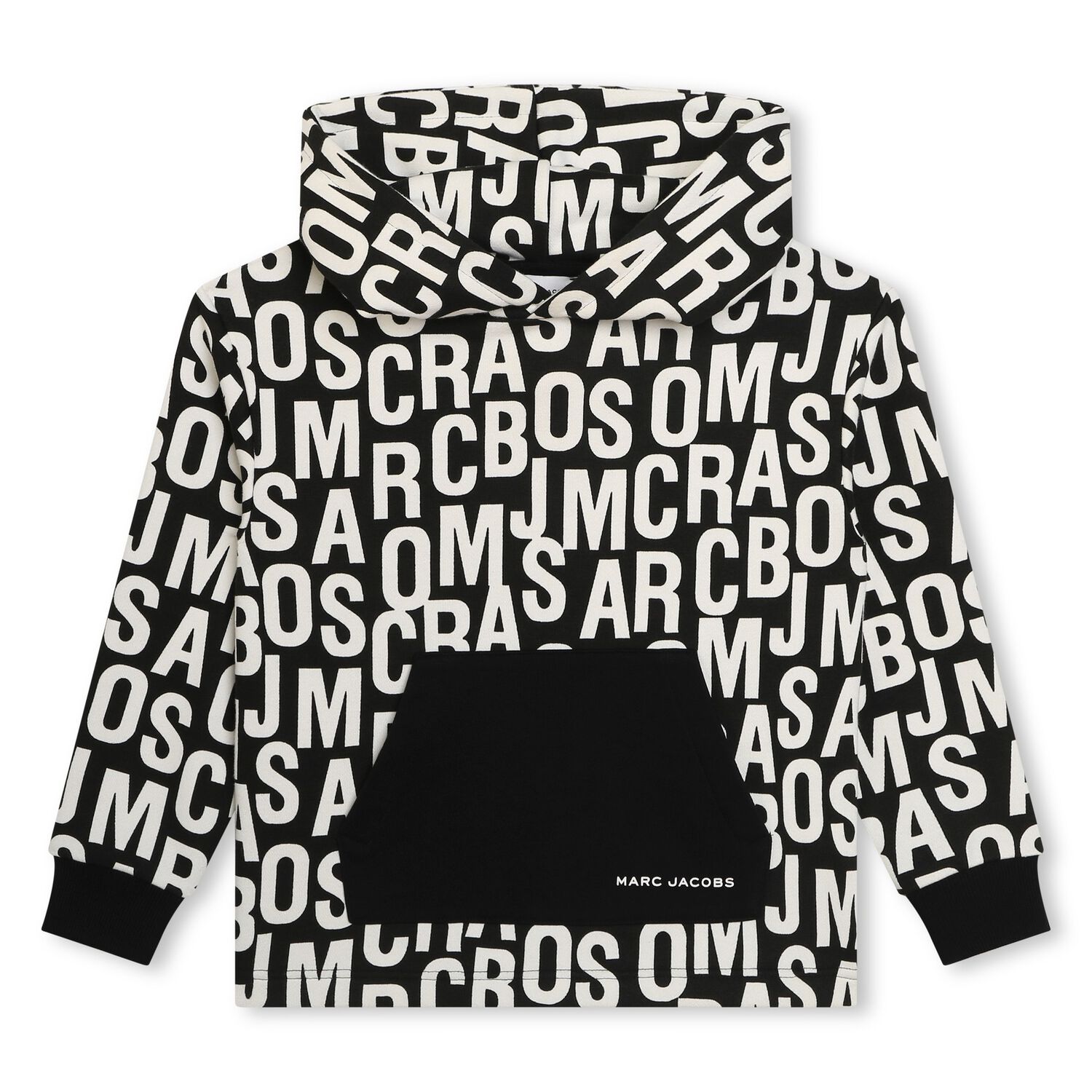Black & White Logo Hooded Top, 1, hi-res image number null