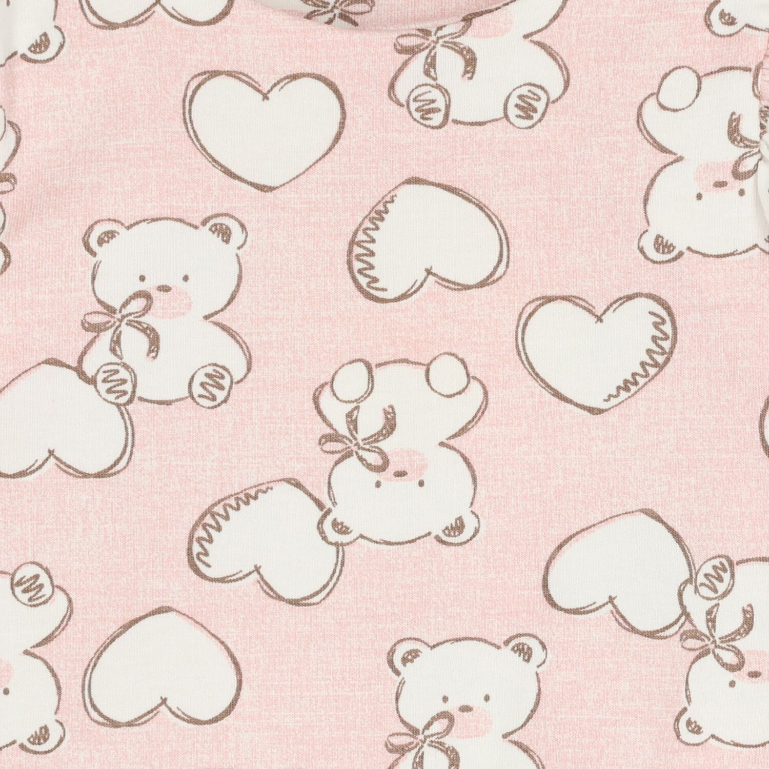 Baby Girls Pink & White Rompers ( 3-Pack ) , 1, hi-res