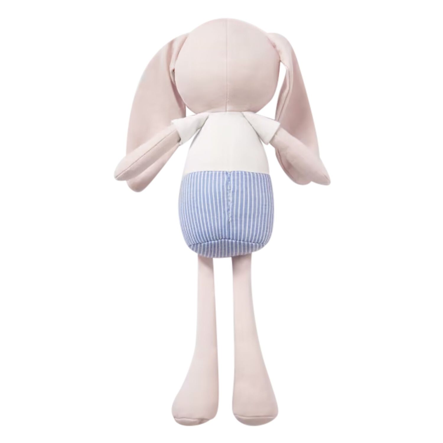Beige, White & Blue Rabbit Toy, 2, hi-res